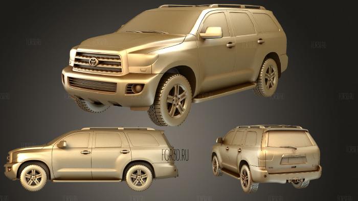 Toyota Sequoia stl model for CNC